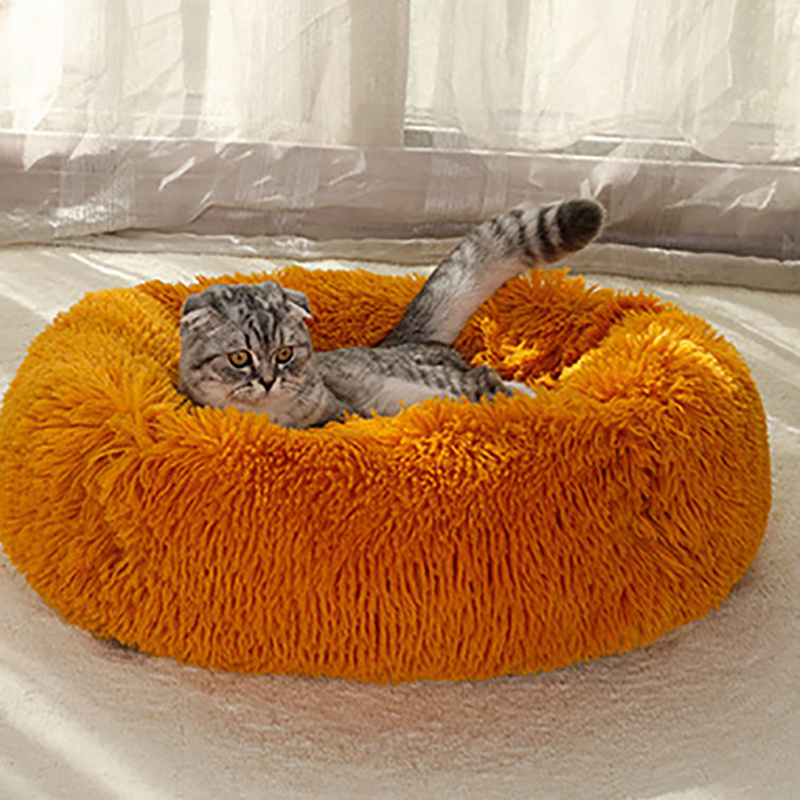 Wholesale Bed for Dog Cat Kennel Modern XL Doughnut Dog Bedding Beds Princess Certificate