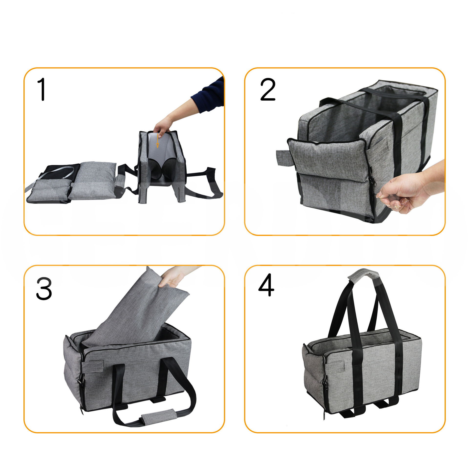 Wholesale High Quality Other Middle Console Pet Dog Car Seat For Small Dogs Armrest Box Carriers & Travel Products