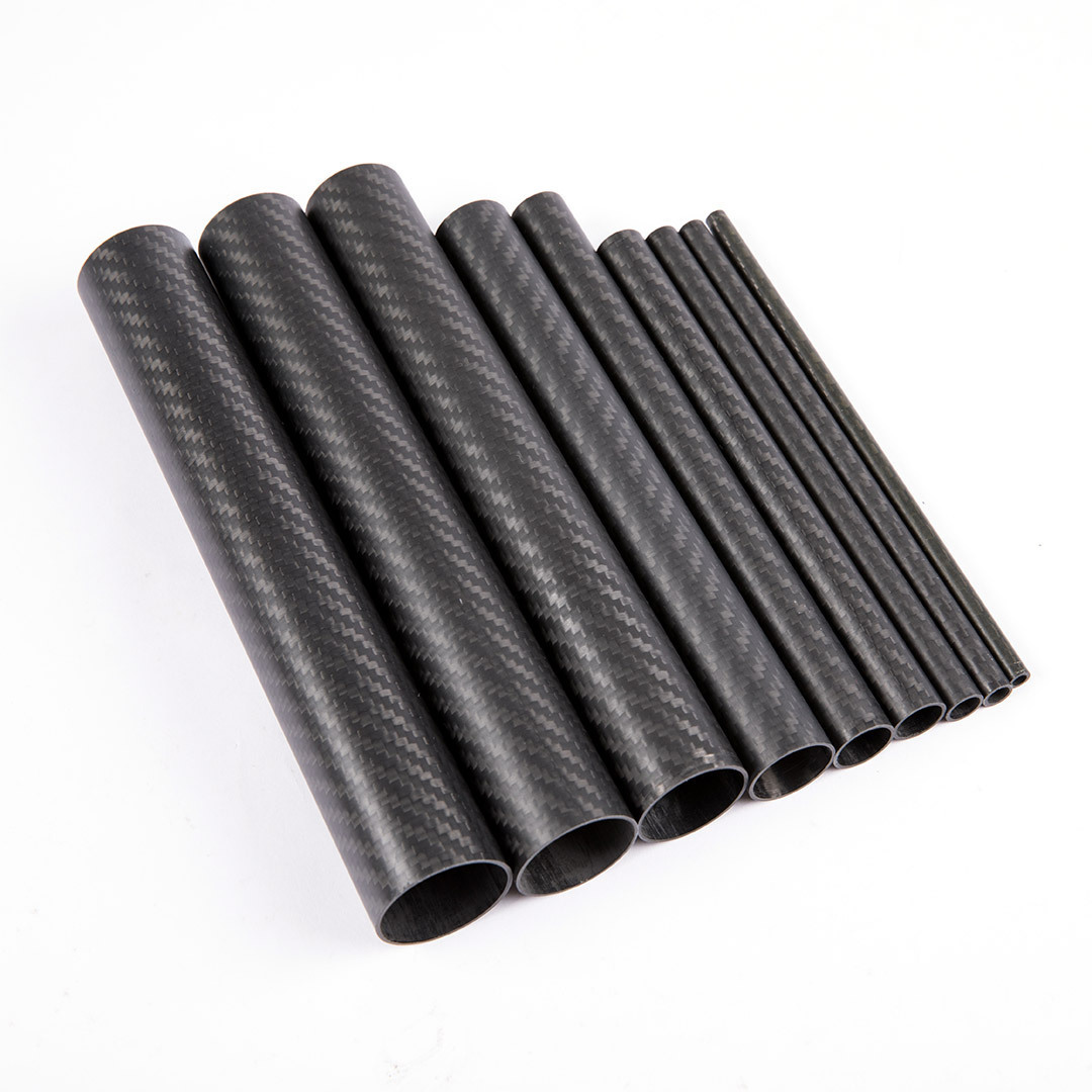 Color custom carbon fiber tube, support pattern customization,fiber tubes 10mm 12mm 18mm 20mm