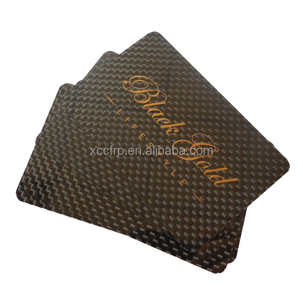 Most popular 100% real carbon fiber business cards of Bottom Price