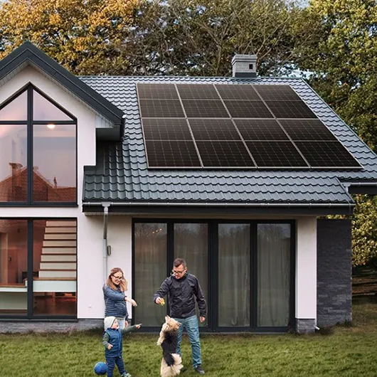 6-10kw 5KW Low Price PV Solar Photovoltaic Energy Hybrid System with Battery And Inverter Solar Panel Roof System For Your Home