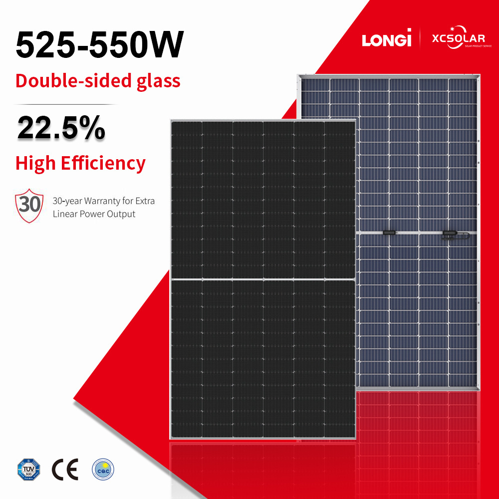 LONGi Zonnepanelen himo 6 7 Hi Mo 5 PV Module 545W 550W 600W 500 Watt Solar Panel 580w 555W 182mm Half Cells Mono Solar Panels//