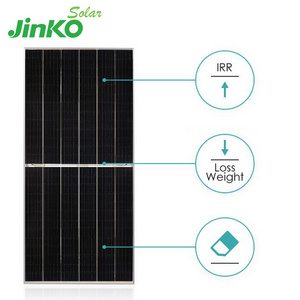 jinko Solar Plate Price List Soler Panneau Solaire 450w 540w 550w 545w 575w 580 Watts Neo N-type Full Black Solar Panel for home