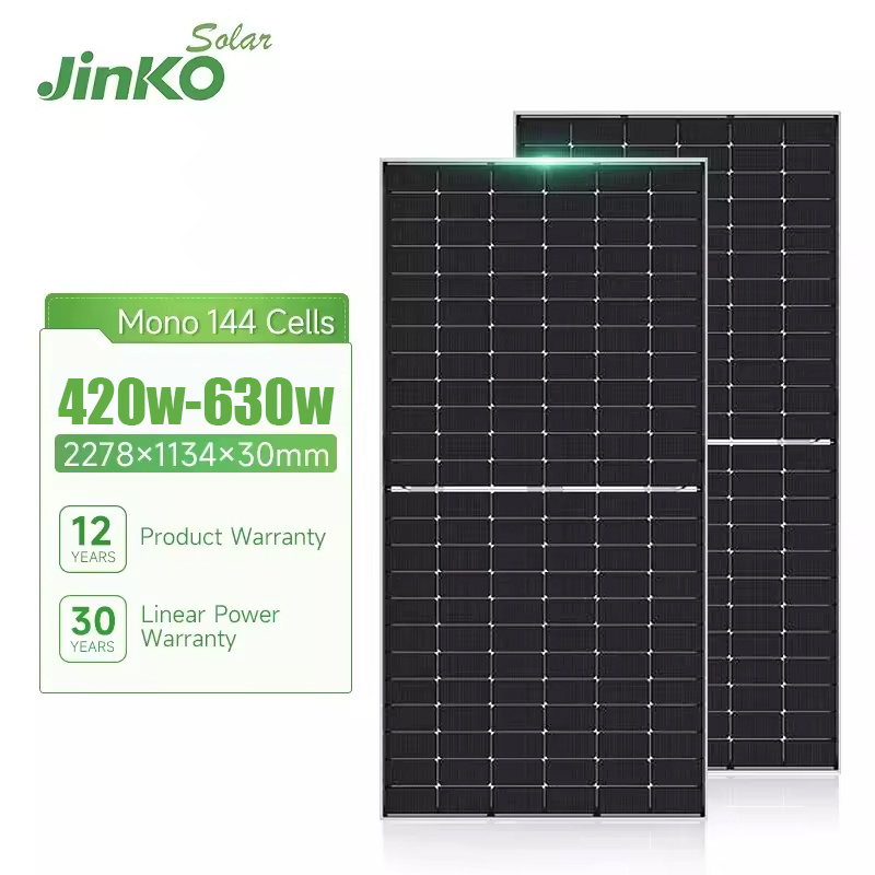 Jinko Tiger Neo Solar Panel Qcells 1000 Watts 550W 560W 565W 570W 575W 580W Hjt BIPV PV Energy Array N-type Solar Power Panel//