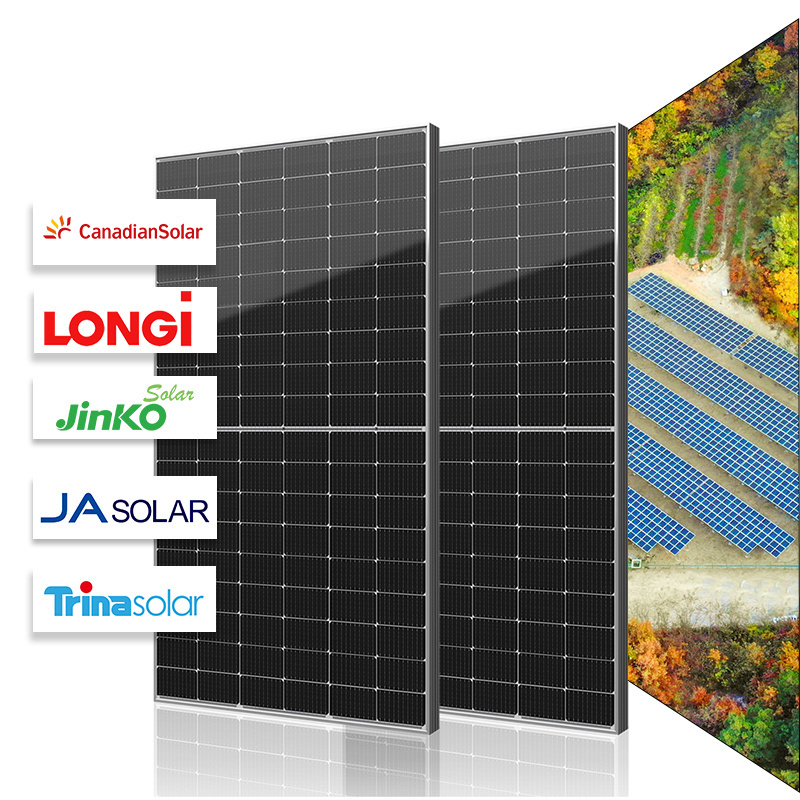 3 Phase 5kw 10Kw 20Kw 25Kw 30Kw Mono Solar Panel Solar Inverter Off Grid Hybrid Solar Power System Kit with Lithium Battery