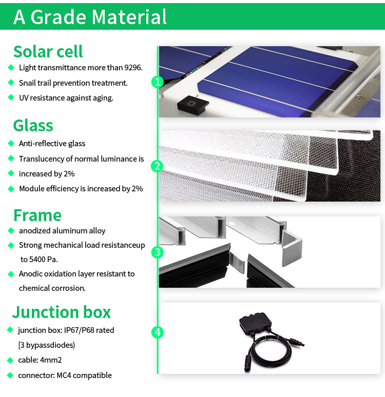 3 Phase 5kw 10Kw 20Kw 25Kw 30Kw Mono Solar Panel Solar Inverter Off Grid Hybrid Solar Power System Kit with Lithium Battery