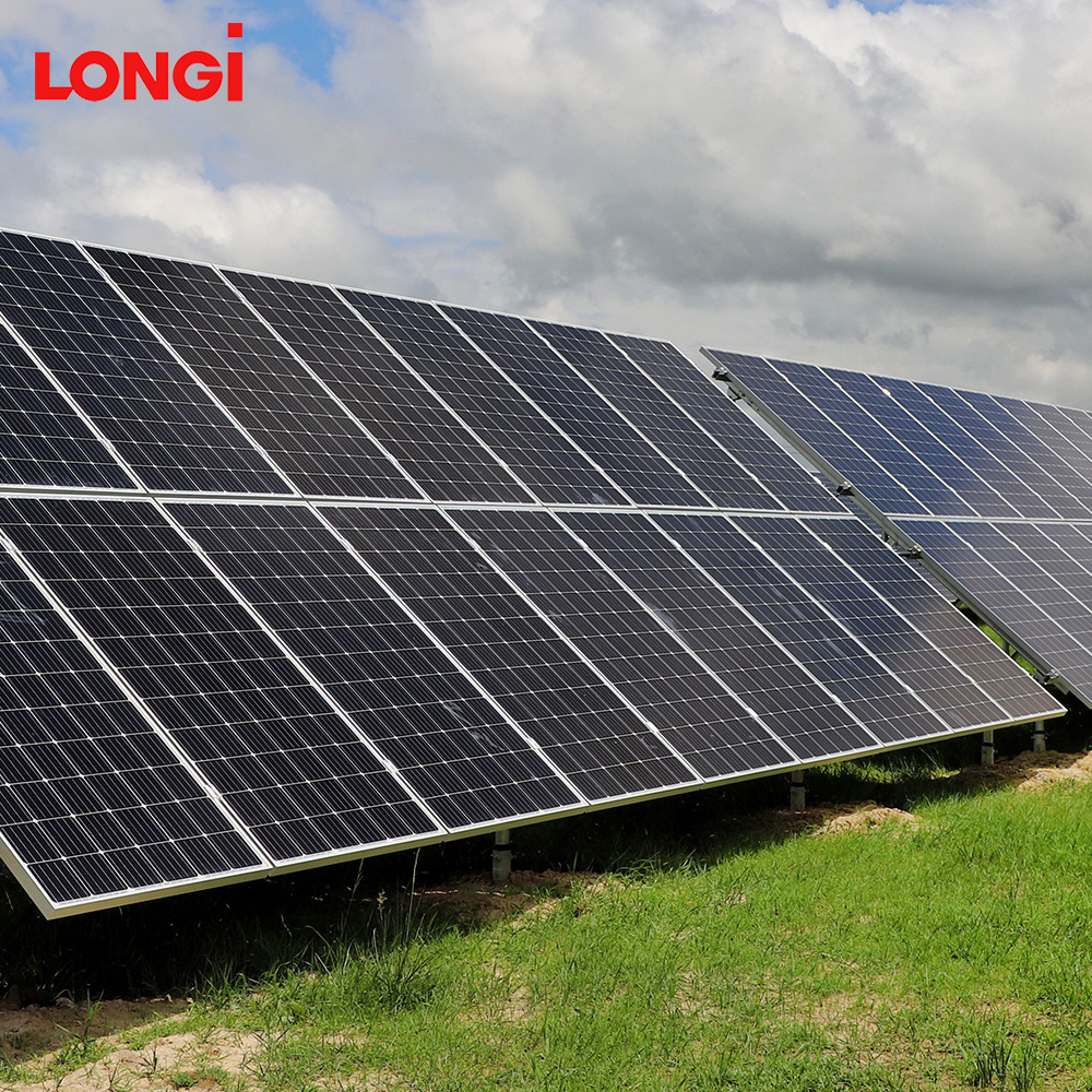 Longi Lr5-54hpb-410m Solarmodul 410w All Black Solar Panels Half Cells 535w-550w Longi 2024 New Hot Sale Hi-mo 6 600w Half Cell