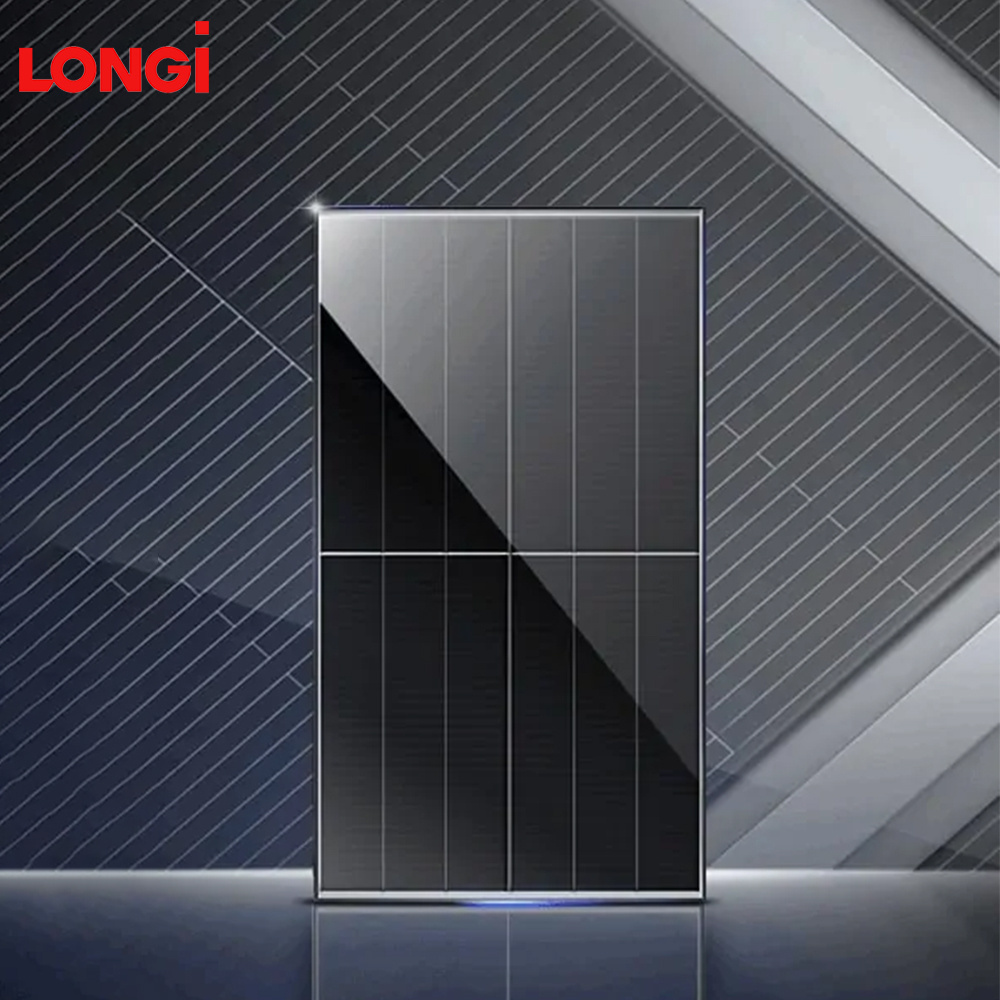 Longi Lr5-54hpb-410m Solarmodul 410w All Black Solar Panels Half Cells 535w-550w Longi 2024 New Hot Sale Hi-mo 6 600w Half Cell