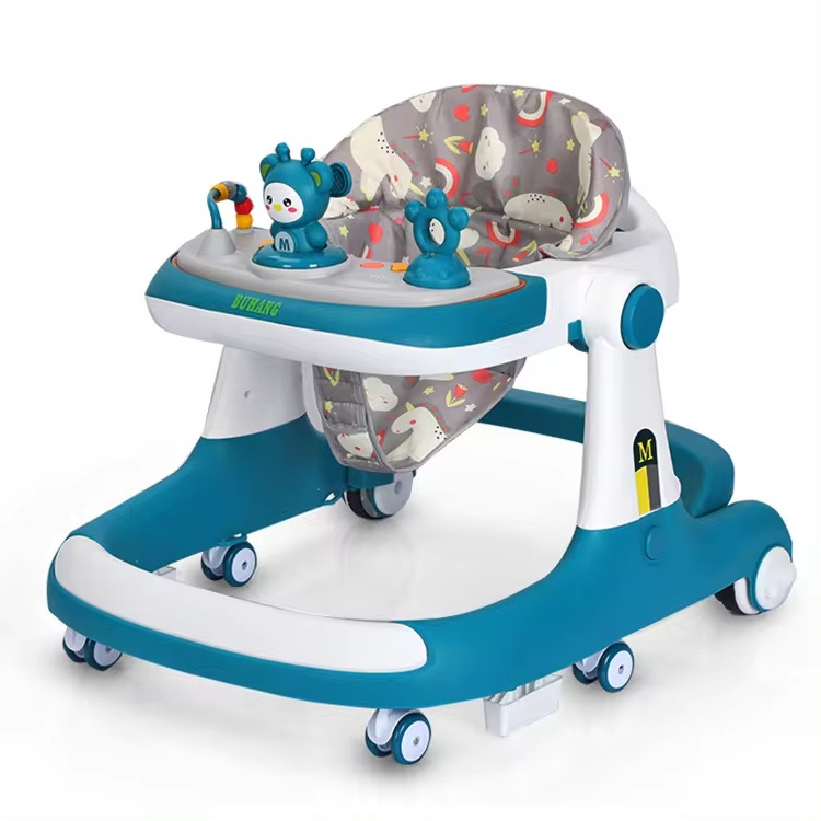 2022 Factory Walker Baby 3 In 1 Musical Walking Chair Toy Music Kids Boy Girl Walker Cheap Baby Walkers With Wheels And Sea