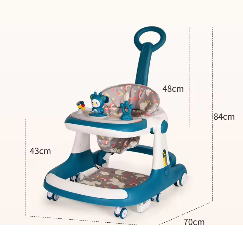 Wholesale Competitive Price Ride-on Cars Baby Walker Go Karts Bouncer Toddler Plastic 3 in 1 Baby Walker