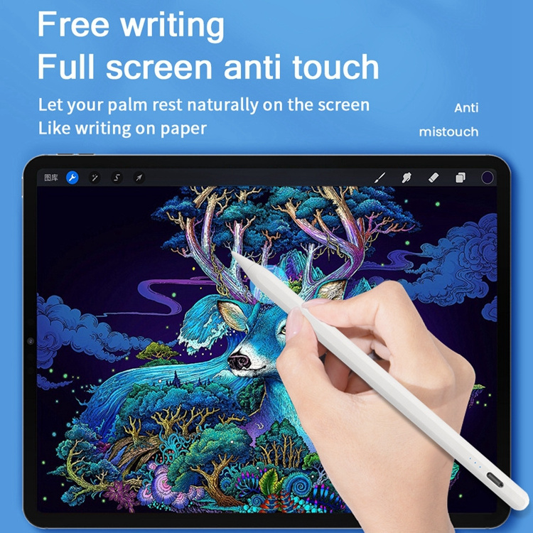 Professional touch screen stylus pen supplier 2023 popular smart drawing active pens original POM nib pencil for ipad