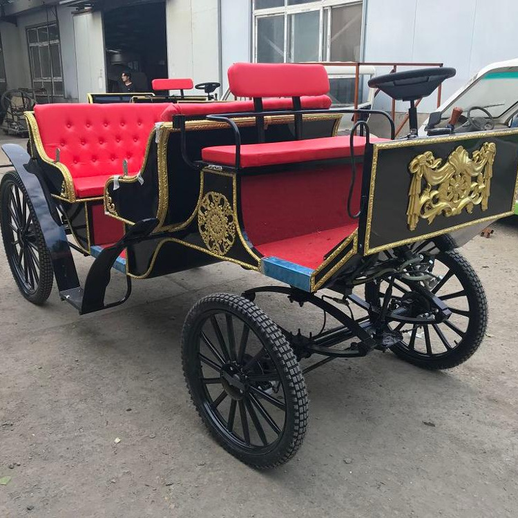 Chinese Electric horse drawn carriage chuck wagon manufacturer