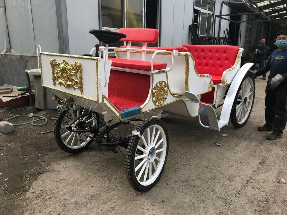 Chinese Electric horse drawn carriage chuck wagon manufacturer