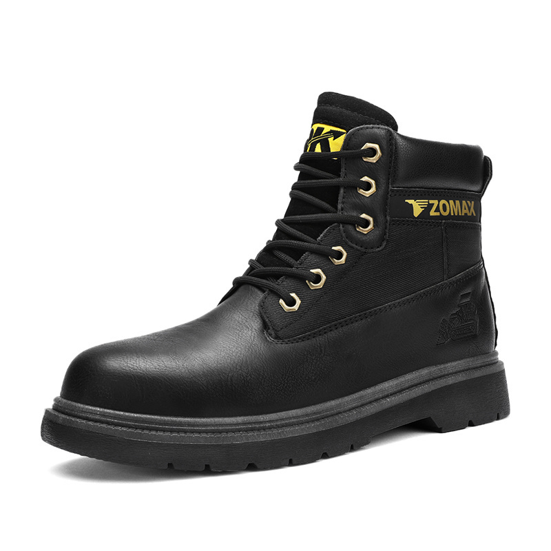 Fashion Industrial Protective Work Boot Casual Shoes Trainers Steel Toe Safety Shoes for Men