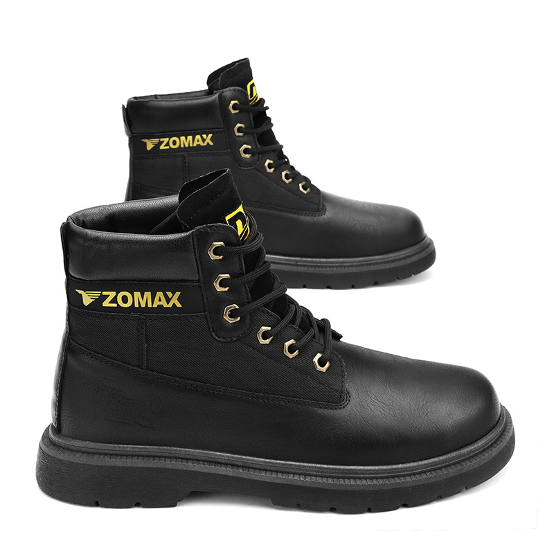 Fashion Industrial Protective Work Boot Casual Shoes Trainers Steel Toe Safety Shoes for Men