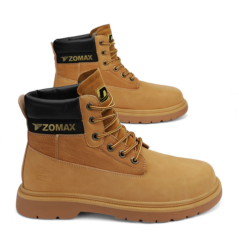 Fashion Industrial Protective Work Boot Casual Shoes Trainers Steel Toe Safety Shoes for Men