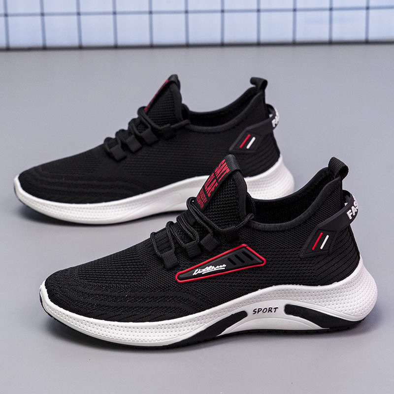 Hot selling Men Sneakers Breathable Mesh  Athletic Sport Running Walking Sports shoes For Men