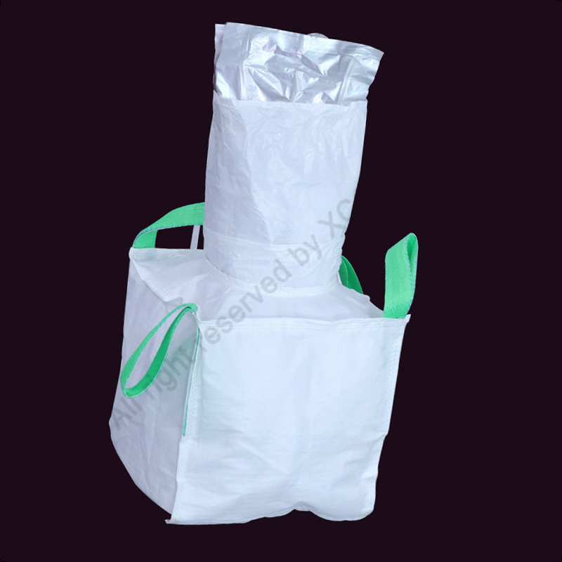 Customized Reusable Aluminum Foil Liner FIBC Big Bag Bulk Moisture Proof For Chemicals