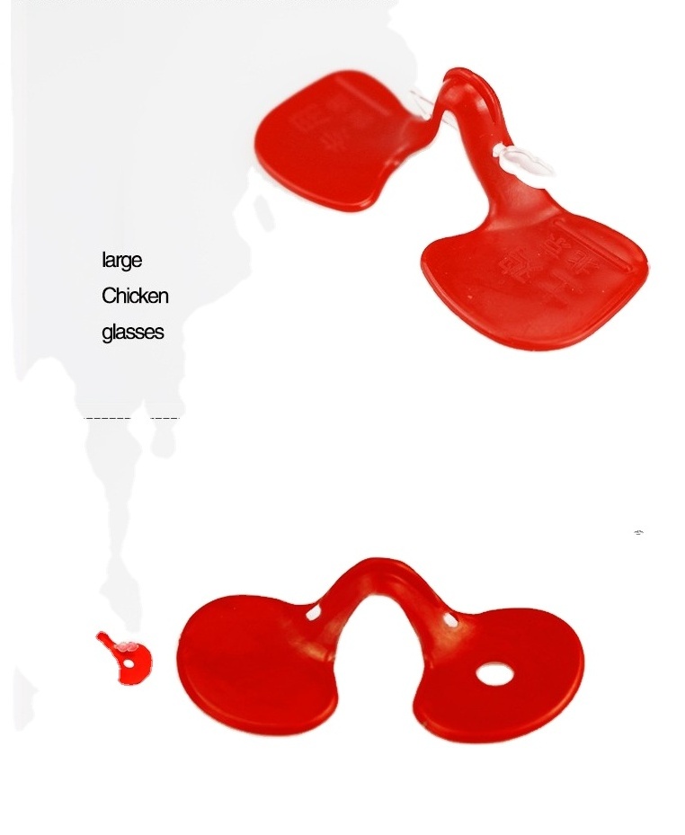 Chicken Peepers Poultry Product Chicken Eyes Glasses  Plastic Material  Poultry Eye Glasses