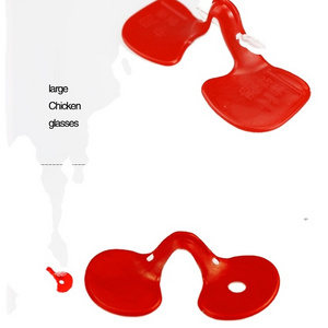 Chicken Peepers Poultry Product Chicken Eyes Glasses  Plastic Material  Poultry Eye Glasses