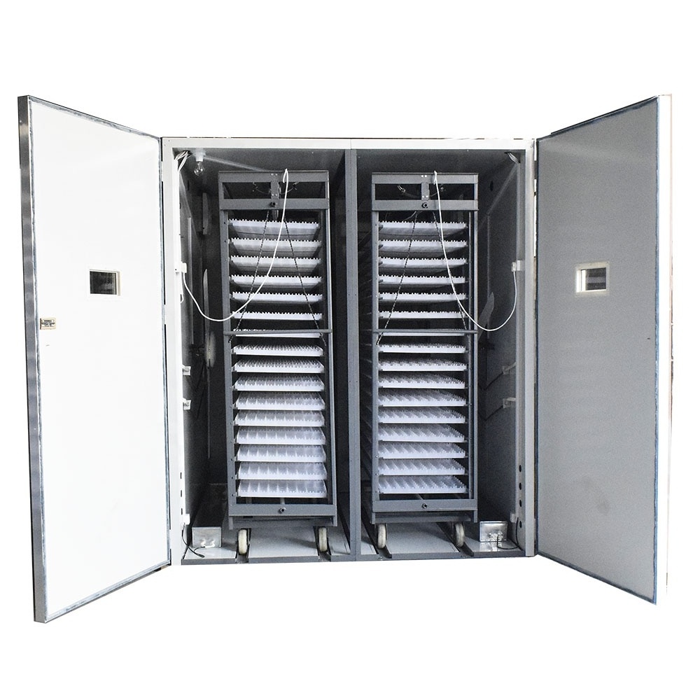 Xinchang 10000 eggs Industrial chicken egg incubator for sale in india with trolley