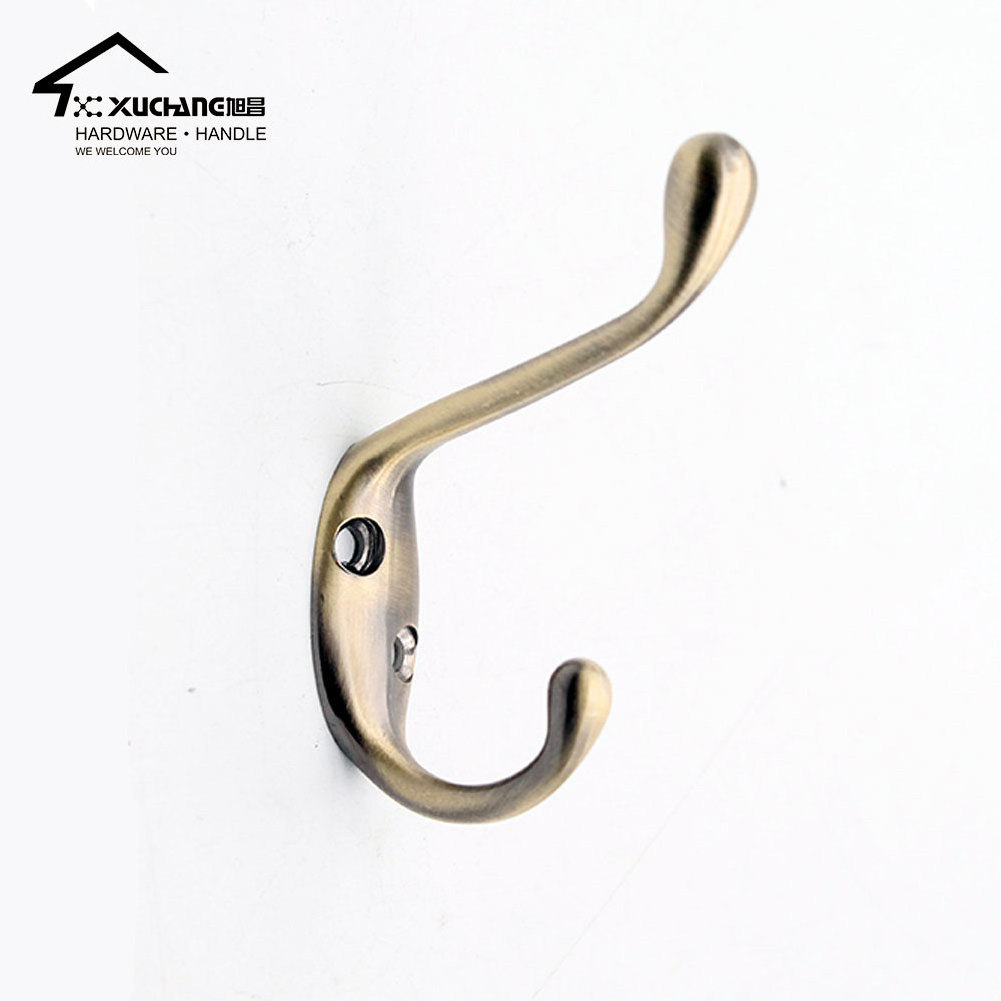 American retro style Simple hardware hook coat hooks wall mounted hotel dorm bedroom bathroom Interior Hooks