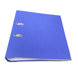 Wholesale Customized Cardboard Clipboard Binder 2 Ring Blue File Folder