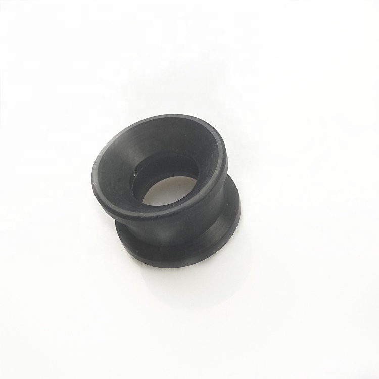 OEM Precision CNC Lathing Plastic POM Delrin Bushing Nylon PA6 Insulator Flange Bushing