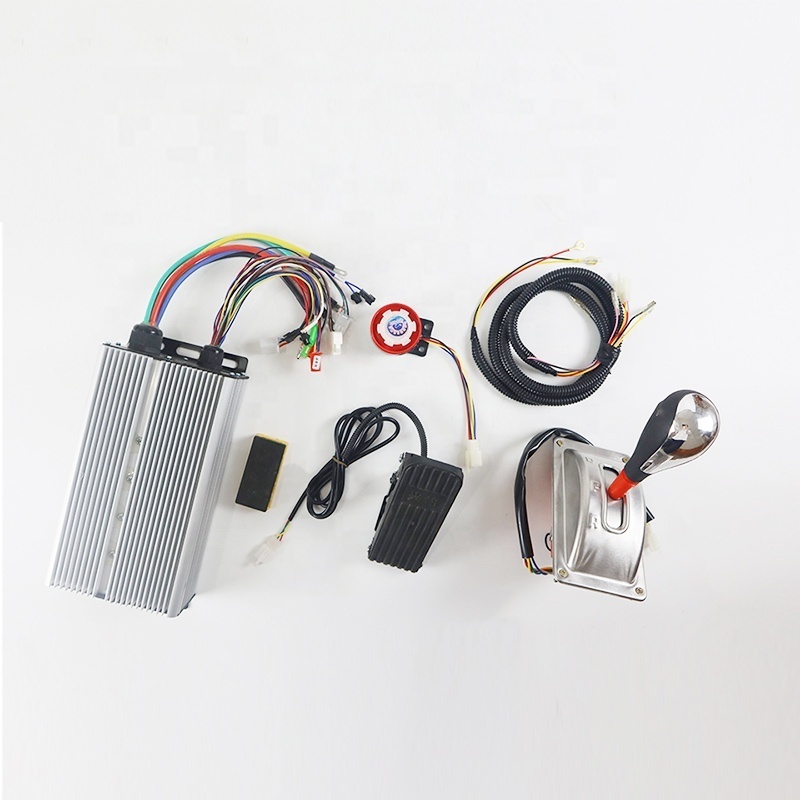 electric car conversion kit oil brake 3000w brushless Rear axle with front steering axle electric 4 wheeler car kit