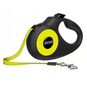 XCHO Quick Release Black Color New Classic Extendable Retractable Dog Lead Leash