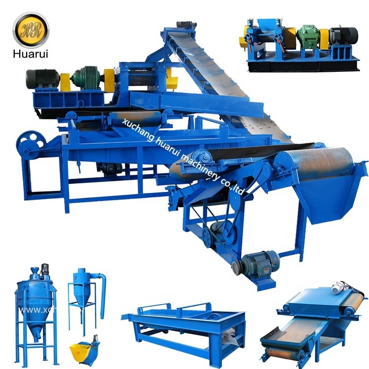 Cheap Semi-Automatic Scrap Old Used Tire Waste Tyre Recycling Machine for Rubber Powder