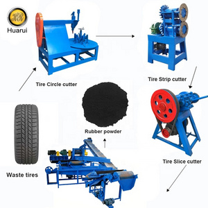 Cheap Semi-Automatic Scrap Old Used Tire Waste Tyre Recycling Machine for Rubber Powder