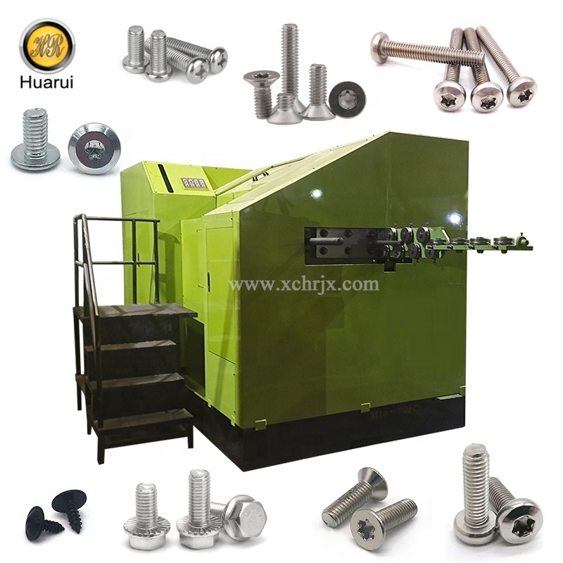 Multi Station Nut Bolt Machine for Car and Bike Wheel Nut Manufacturing Machine Hot Car bolt Production Machine