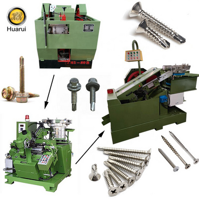 High Speed Drilling Tail Forming Machine/Automatic Self Drilling Screw Forming Machine/Self Drilling Screw Production Machine