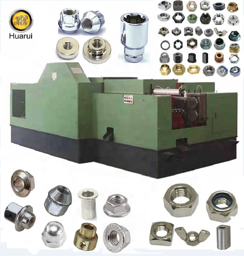 Automatic Nut And Bolt Making Former Machine Nut Hot forging Screw Cold Heading Manufacturing