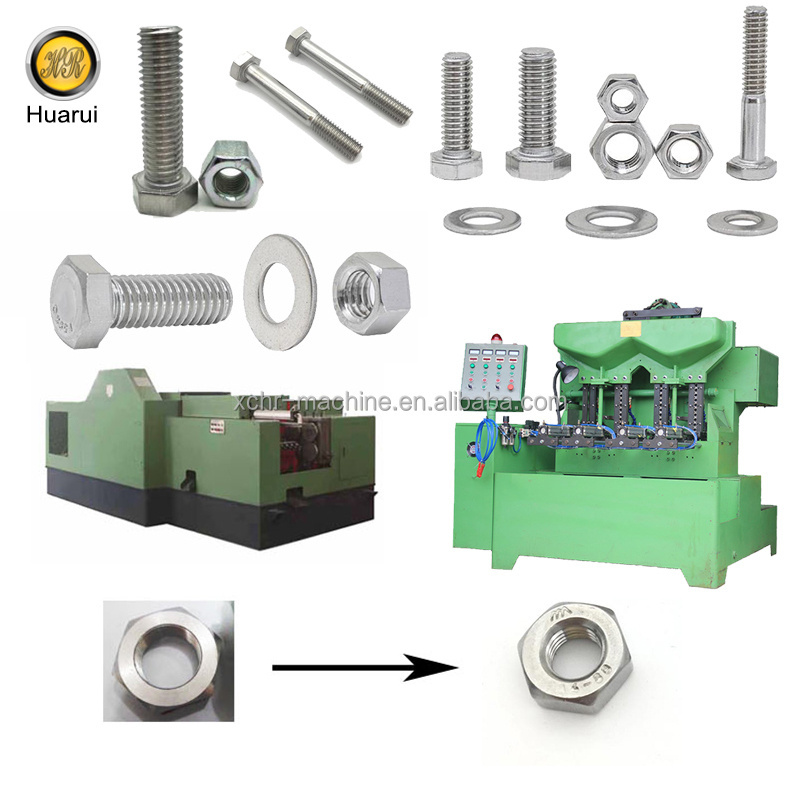 Automatic Nut And Bolt Making Former Machine Nut Hot forging Screw Cold Heading Manufacturing