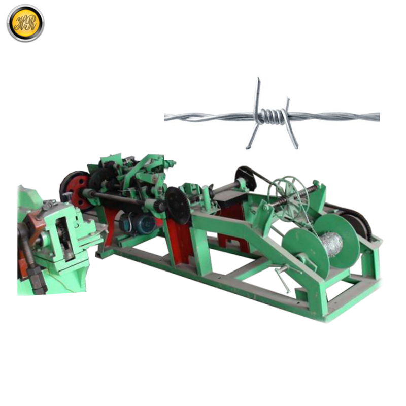 Sell Barbed Wire Machine Factory / Fence Double Twisted Barbed Wire Maker Fully Automatic For Sale