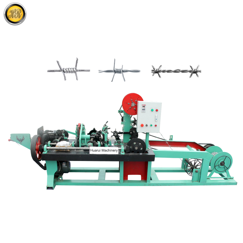 Sell Barbed Wire Machine Factory / Fence Double Twisted Barbed Wire Maker Fully Automatic For Sale