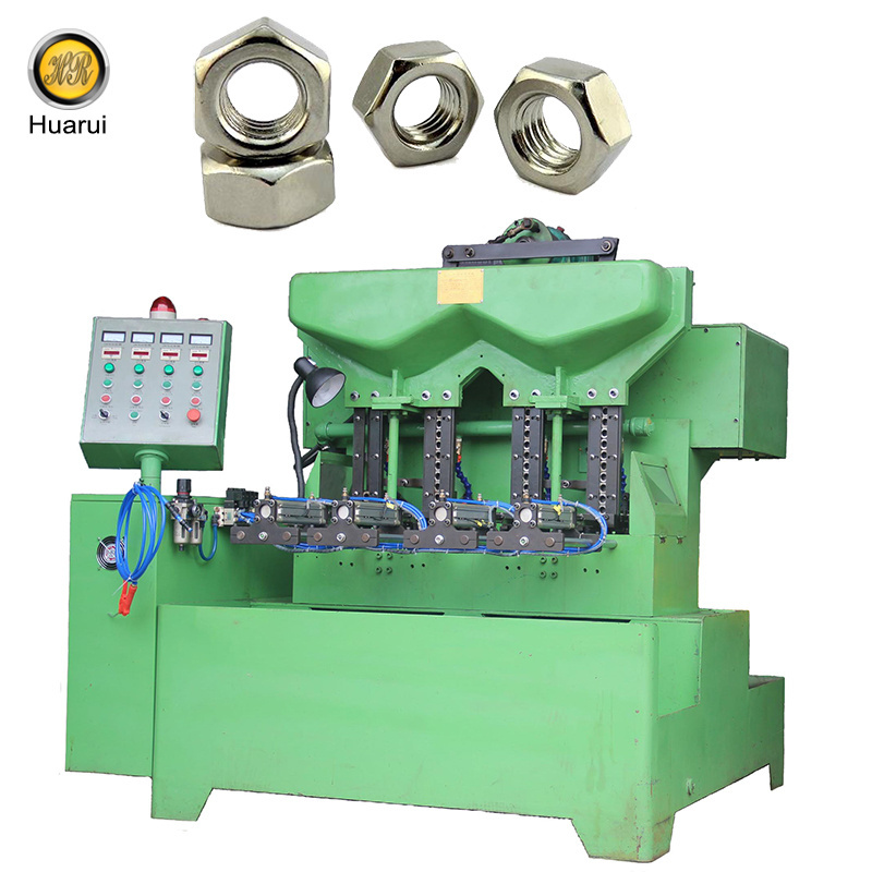 Factory Price Nut Making Machine, Automatic Cold Forging Machine to Make Bolt Nut Machine, Nuts Tapping  Machine