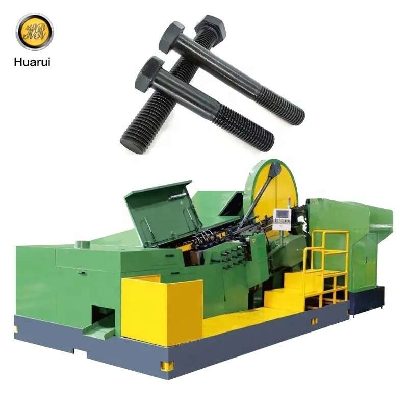 High Speed M3-M30 Flat Screw Bolt Threading Machine Automatic Thread Rolling Machine For Sale