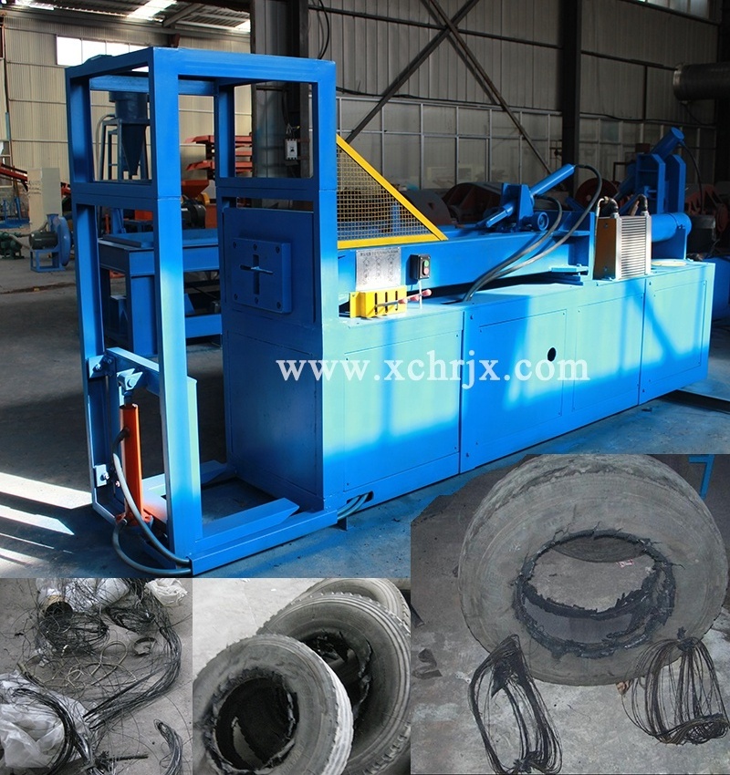 Low Price Truck Tire Wire Drawing Machine Hydraulic Hook Tire Wire Debeader