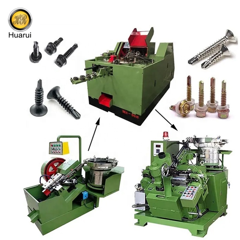 Automatic Self Drilling Screw Making Machine