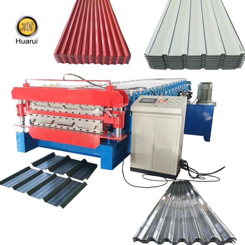 Single layer Double layer Roofing Sheet Making Roll Forming Machine