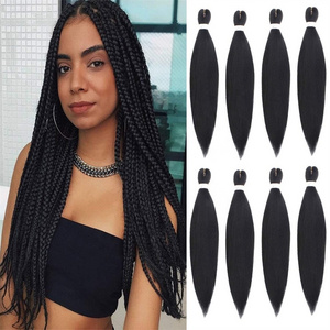 Synthetic Pre Stretched Braiding Hair Easy Pre Stretched Braiding Hair Expression ez Braiding Hair