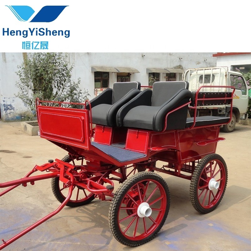 High Quality Marathon Carriage/ Training Horse Carriage Pony Carriage/Outdoor Sightseeing Pony Horse Carriage