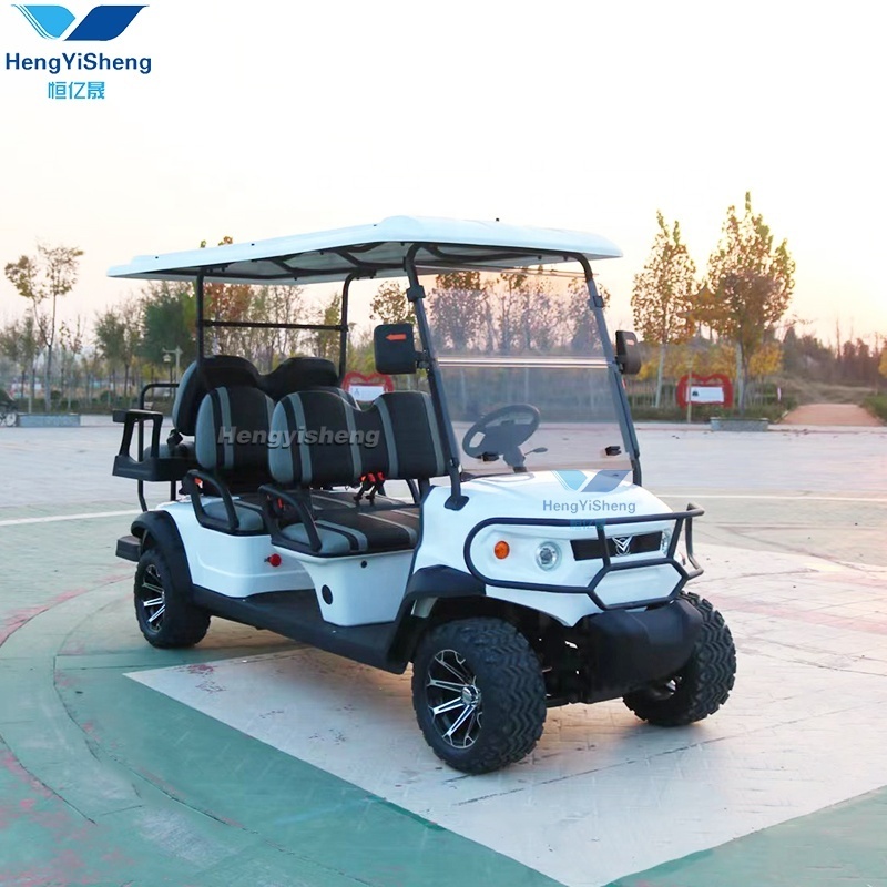 Best Suppliers Factory 6 Passengers Sightseeing Tourist beach Golf Cart Electric Vintage buggy 6 Seater shuttle club car