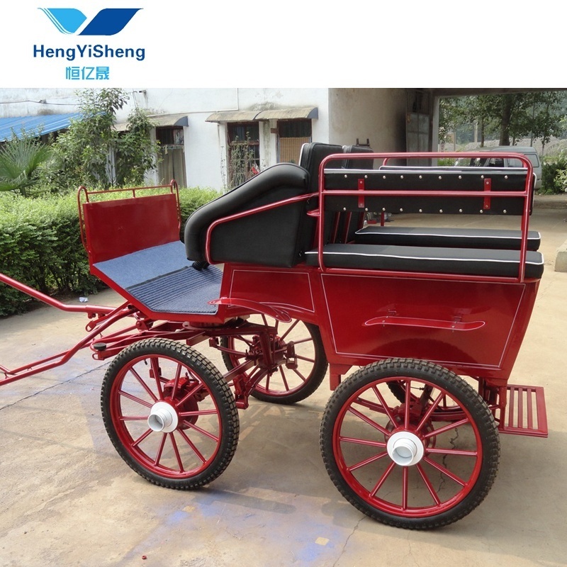 High Quality Marathon Carriage/ Training Horse Carriage Pony Carriage/Outdoor Sightseeing Pony Horse Carriage