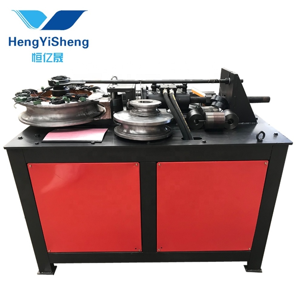 Portable universal pipe bender manual square copper 5 inch tube bender/pipe curved machine