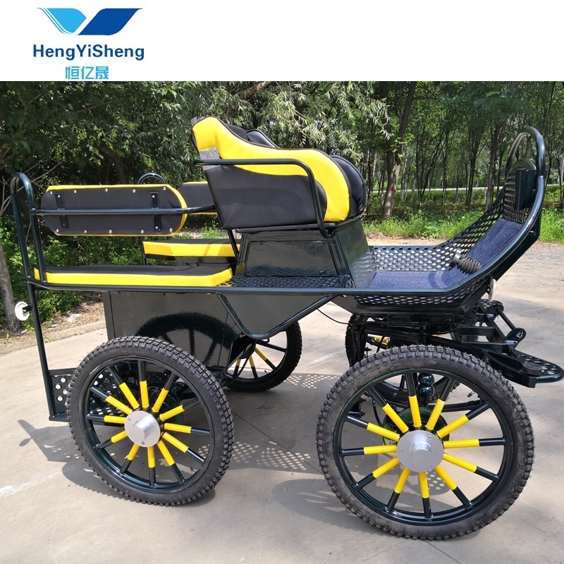 High Quality Marathon Carriage/ Training Horse Carriage Pony Carriage/Outdoor Sightseeing Pony Horse Carriage