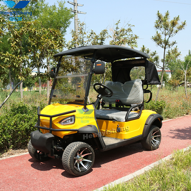 China factory price electric golf cart 4 seater golf buggy for hotels and airports